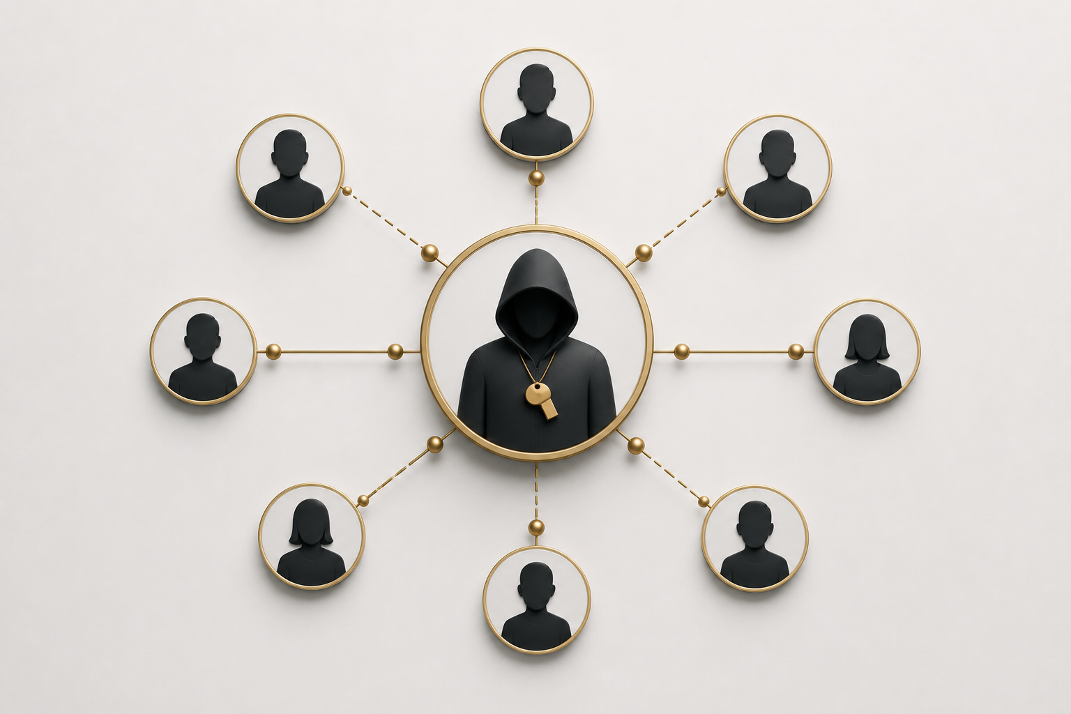 Whistleblower source network