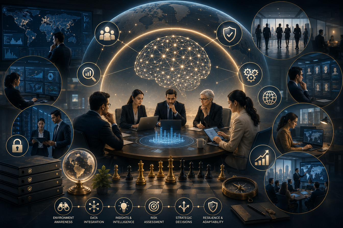 Organisational intelligence and strategic advisory